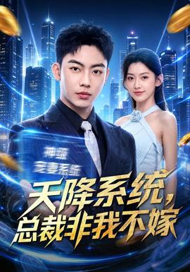 天降系统，总裁非我不嫁海报